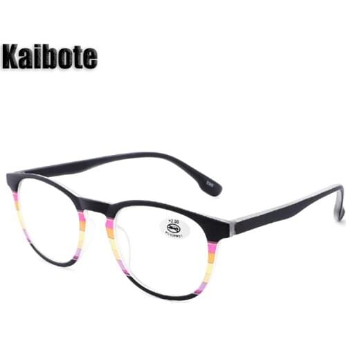 KBT Fashion Men Women Colorful Reading Glasses +1.0 1.5 2.0 2.5 3.0 3.5 High Quality Presbyopic Eyeglasses Unisex Reader Eyewear