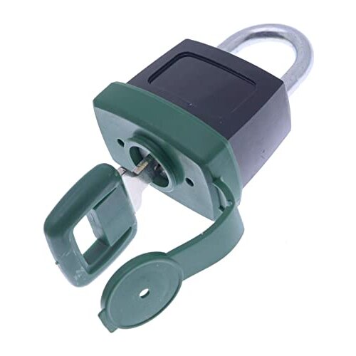 SH060611 SH 060611 Fuel Cap Padlock Pad Lock with 11039228 Key for Volvo Excavator Loader 11039228 SH060611