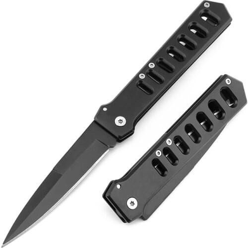 High hardness outdoor portable folding knife camping portable tool multi-function survival practical folding knife