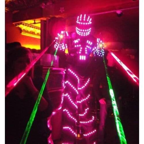 LED Costume /LED Clothing/Light suits/ LED Robot suits/ Luminous costume/ led lights costumes