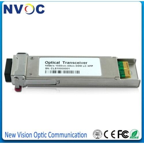 XFP-10G-ER 10G 1550nm 40KM XFP Fiber Optic Module Transceiver,Single Mode Duplex LC with DDM,Compatible With CISCO Code