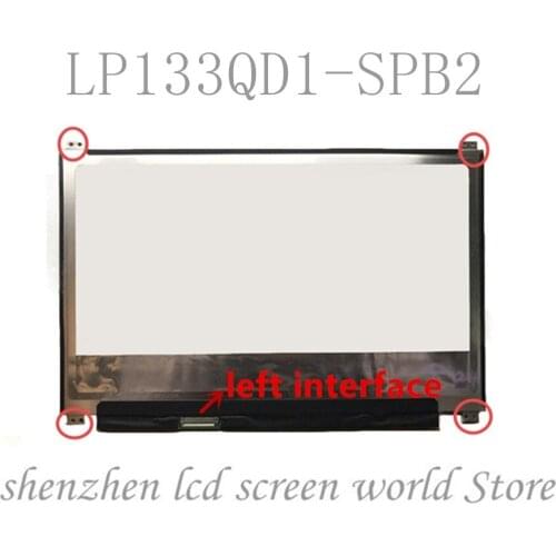 LCD Matrix for Laptop 13.3" 3200X1800 Monitor replacement LP133QD1-SPB2 LP133QD1 (SP)(B2)
