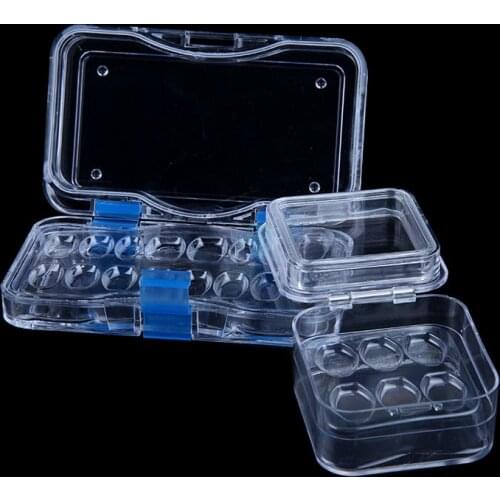 Dental Tooth Box with Film High Quality Dental Supply Denture Storage Box Membrane Tooth Box with hole