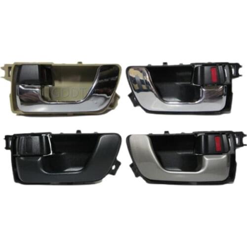 1 Piece Black or Chrome Inner Door Handle for Mitsubishi Pajero V97 V93 V87 V98 Door Lock for Montero V73 V77 for Shogun 3rd 4th