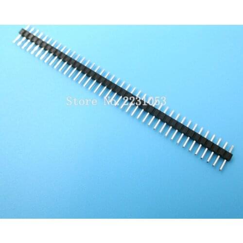 10PCS/Lot 2mm 40 Pin Male Single Row Pin Header Strip 1*40P