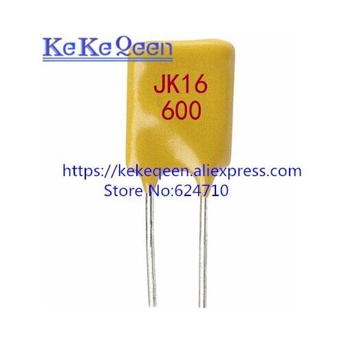 50PCS/LOT Self Recovery Fuse JK16-600 16V 6A 6000MA PPTC