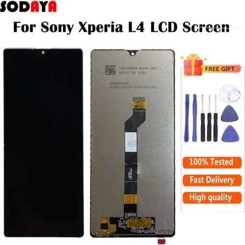 6.2'' Original For Sony Xperia L4 LCD Display With Touch Screen Digitizer Assembly For Sony L4 LCD Display