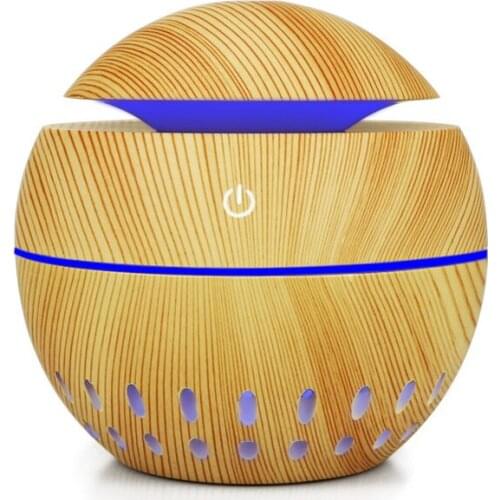 Shipping free 130ml wood grain mushroom humidifier mini usb cutout mist fogger