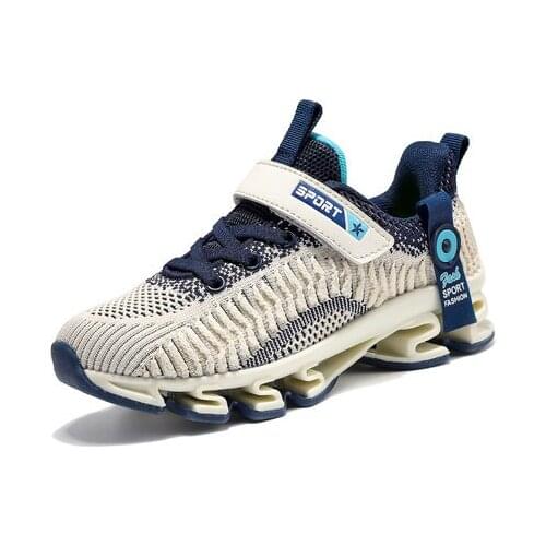 Kids spring sneakers children flying sewing shoes big boys girls autumn sports running shoes kids Zaptillas tenis infantil