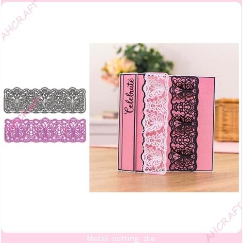 Butterfly lace Metal Cutting Dies for DIY Scrapbooking Photo Album Decorative Embossing PaperCard Crafts Die2021