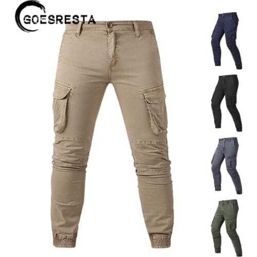 Men Pants 2021 New Cotton Fashion Casual Pants Military Tactics Trousers High Quality Comfortable Breathable Cargo Pants Mens