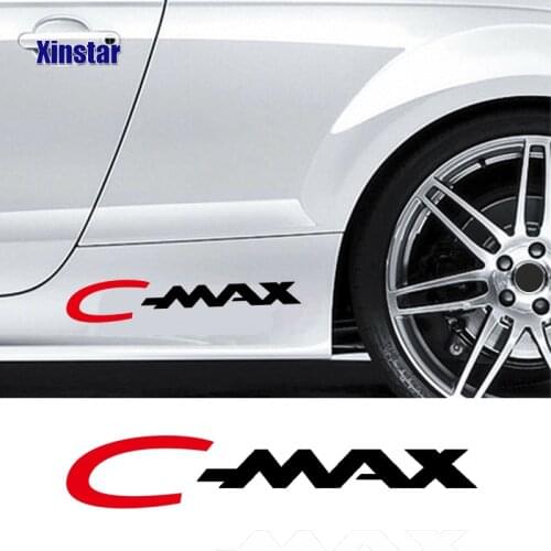2pcs car body sticker for ford cmax C-MAX