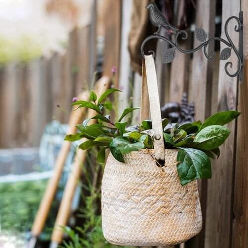 Wall Hook Hanging Plant Bracket 2 Pack 11.8Inch Iron Bird Feeders Hook Hanger for Flower Baskets Feeders Street Lights