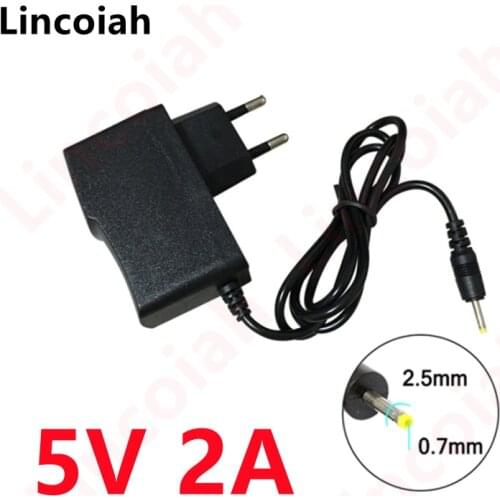 NEW AC DC Power Adapter Wall Charge 5V 2A 2000mA for Prestigio MultiPad PMP7880D PMP7100D3G PMP7100D Tablet PC Free shopping