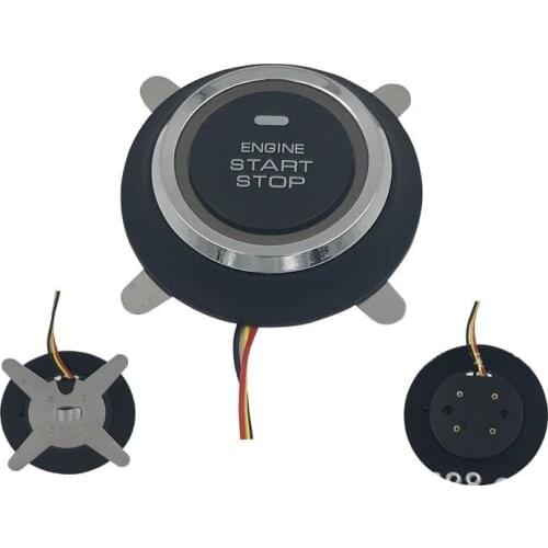 One Key to Start the Car Ignition Switch Button Includes Circuit Board Universal Ultra-thin One Key to Start