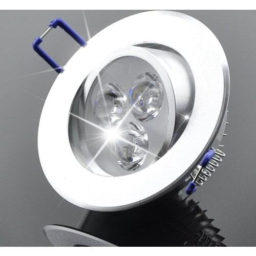 Wholesale 9W Ceiling downlight Epistar LED ceiling lamp Recessed Spot light AC85-265v for home illumination led bulb light