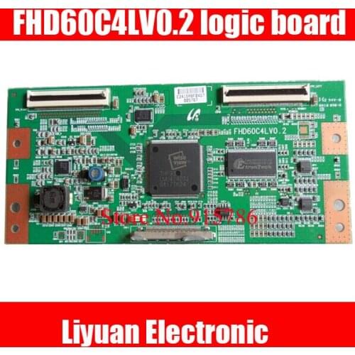 Test work T-con board FHD60C4LV0.2 logic board for LTA520HB09 screen free shipping