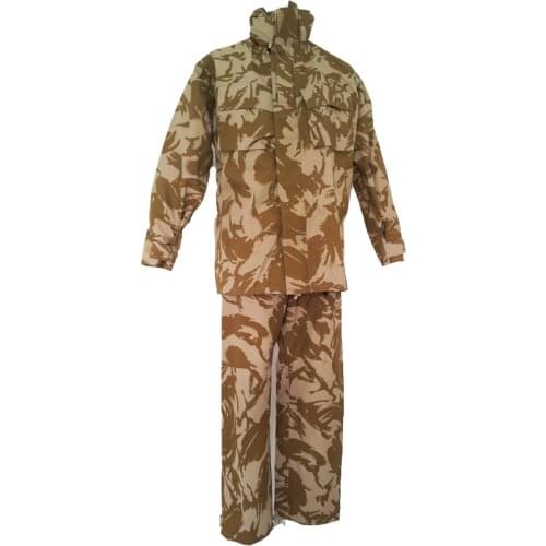 Full parka English military jacket and pant gore tex desert