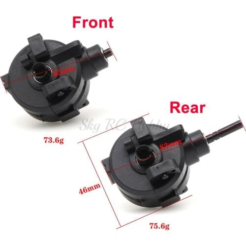 Front / Rear Gear Box Complete Set Drive & Diff Gear for HSP 1:10 RC Car Parts 02024 02051 02030 03015 94123 94106 94107 94108