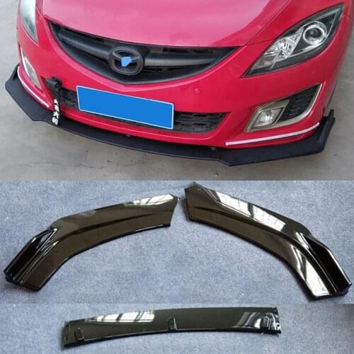 For 3PCS Universal Front Bumper CAR Spoiler Separator OLD Mazda 6 Mazda3 City Sentra Collision Prevention Accessories 2000-2014