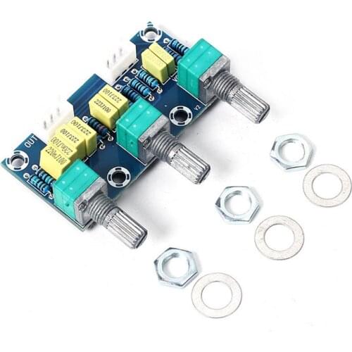 XH-M802 Passive Tone Board Amplifier Preamp Power Module Low High Sound Adjustment Electonic Diy Electronic PCB Board