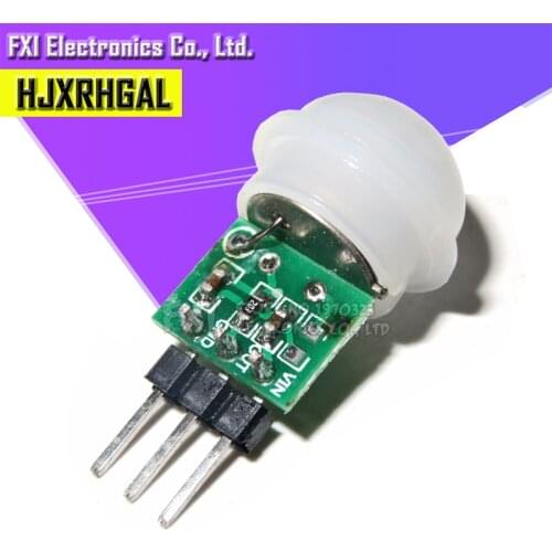 10pcs Mini Pyroelectric Infrared PIR Motion Human Sensor Automatic Detector Module AM312 Sensor DC 2.7 to 12V hjxrhgal