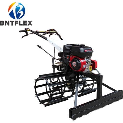 8 Hp small concrete paving ash loader, gasoline engine concrete floor cement leveling machine