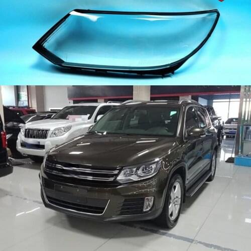 For Tiguan Headlight Cover 2013-2017 Tiguan Headlight Transparent Glass Headlight Shell Shade
