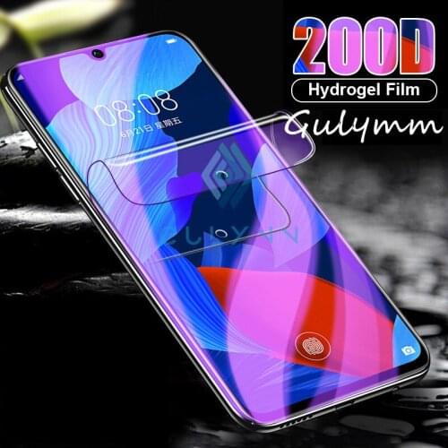 200D Anti Blue Light Screen Protector Hydrogel Film For Huawei P30 p40 P20 Mate 20 30 Honor 20 9X Lite Protective Film Cover