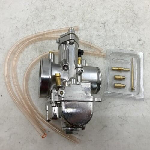 SherryBerg carburetor carburettor vergaser new carburetor 34mm PWK 34pwk OKO carb Chrome with power jet fit racing carby