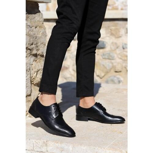 Ayakland P203 100 Leather Classic Men 'S Shoes