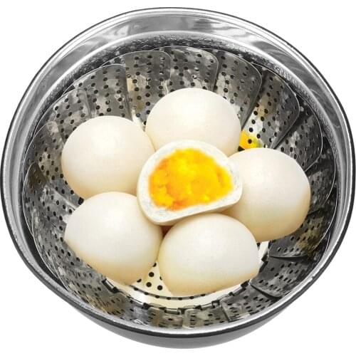 Kitchen Tools Mesh Steamer Rack Stainless Steel Dish Food Steam Steamer Basket Steamer Cooker Folding