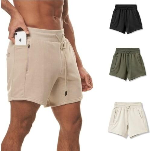Summer Running Shorts Men 2 in 1 Sports Jogging Fitness Shorts Training Quick Dry Mens Gym Men Shorts Sport gym Short Pants