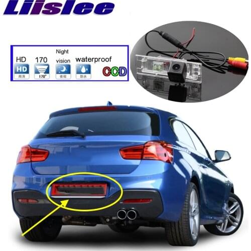 Liislee Car Camera For BMW 1 M1 F20 F21 2011~2015 High Rear View Back Up Camera For PAL NTSC To Tuning CCD With RCA Standard