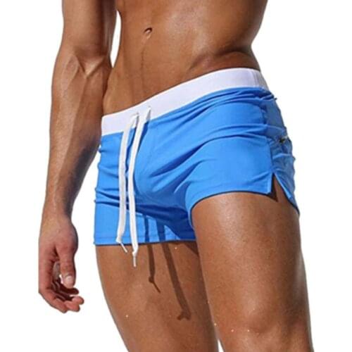 Mans Swim Trunks Slim Fit Sports Running Strand Korte Board Broek Strand Shorts Comfortable Men Hot Swimwear Heet Verkoop