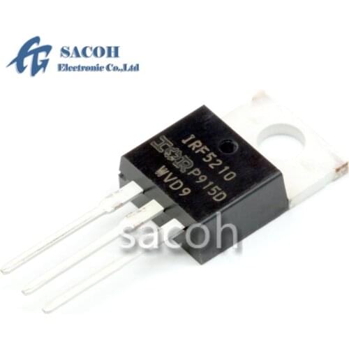New original 10PCS/Lot IRF5210 IRF5210PBF or IRF5210S F5210S or IRF5210L F5210L TO-220 P-Ch -100V -40A Power MOSFET