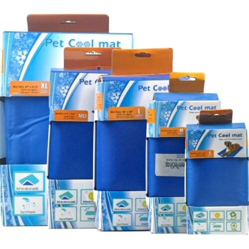 Pet Ice Mat Summer Cooling Mat Cooling Sleeping Mat Dogus Cooling Cat Dog Kennel Gel Bite Resistant Car Mat