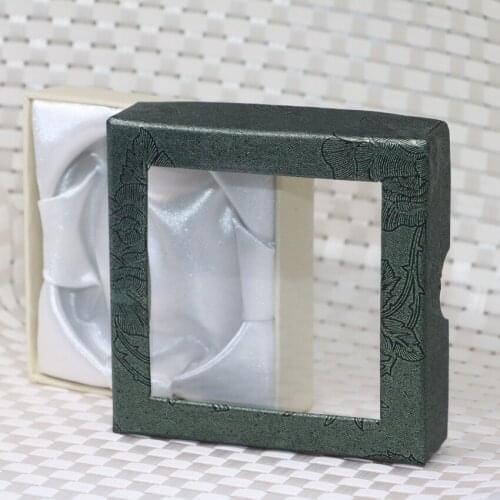 Wholesale 3pcs 6 color delicate jewelry gift fashion box for bracelet necklace pendant beads 24*90mm accessories packaging B2847