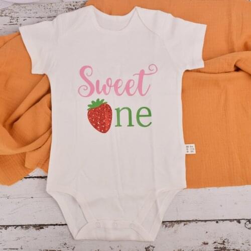 Purtulle Bodysuit With Short Sleeves For Babies