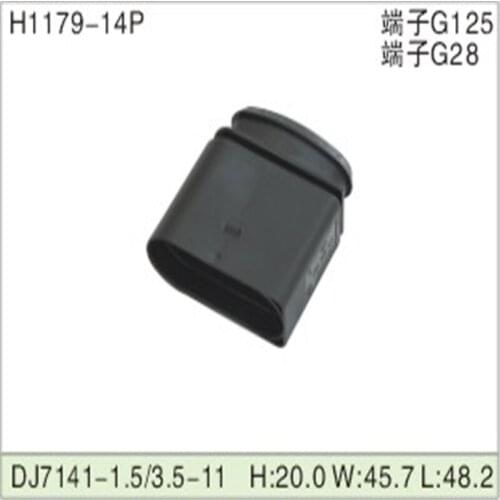 Free shipping 200pcs DJ7141-1.5/3.5-11 14Pin AMP Car Electrical Wire Connectors for VW,BMW,Audi,Toyota,NISSAN AND other