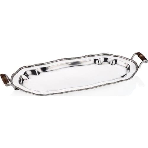 Silver Oval Tray