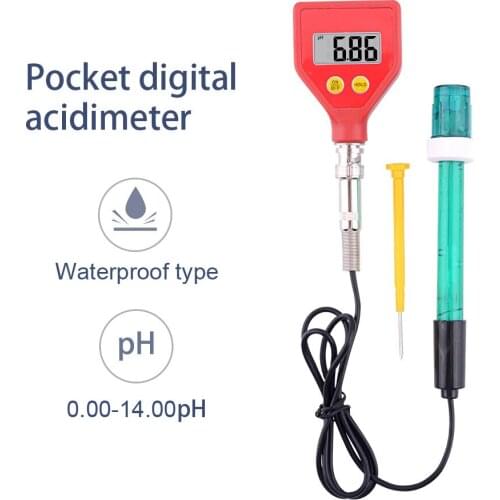 Waterproof PH Meter Water Quality Monitor 0-14.00PH 19.99ms/cm pH / EC monitor
