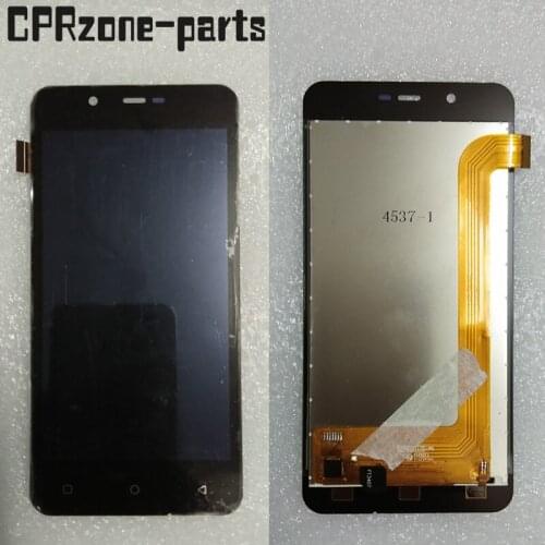 4.5" black For Gionee P5 Mini LCD Display with touch screen digitizer assembly Free Shipping