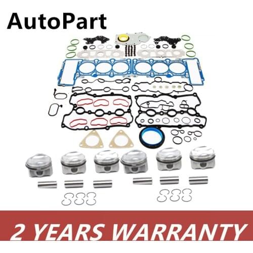 06E107065DM 06E103148AG Engine Piston Cylinder Head Valve Gasket Set For VW Touareg For Audi A4 S4 A5 A6 A7 A8 S5 Q5 Q7 3.0TSI