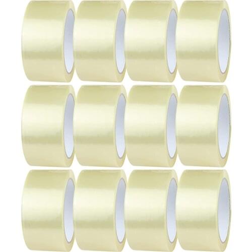 1Roll Stationery Clear Tape 1.8MM*18.2M Office Transparent Tape Student Stationery Tape School Office Supplies Dropshipping
