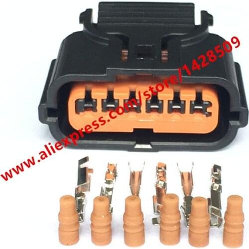 10 Sets 6 Pin Female Automotive PDC Connector Reverse Sensor Reversing Radar Plug For HYUNDAI KIA