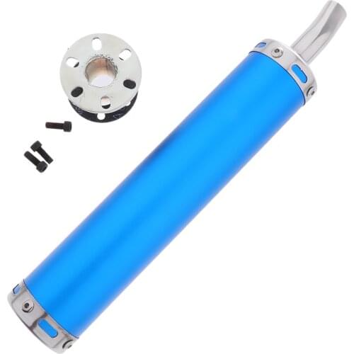 20mm - Universal Motorcycle Racing Exhaust Muffler Silencer Exhaust Pipe Motorbike Accessories