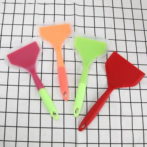 Non-stick Silicone Spatula Kitchen Ware Cooking Utensils Spatula Beef Meat Egg Butter Scraper Pizza Shovel Turners Food Lifters