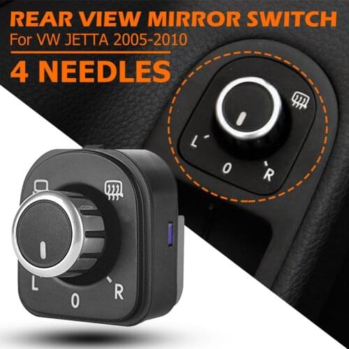 Side Mirror Switch Control Knob for VW Golf 5 6 Passat B6 Jetta VW PASSAT B6 2005-2010 VW PASSAT B6 VARIANT 2005-2010