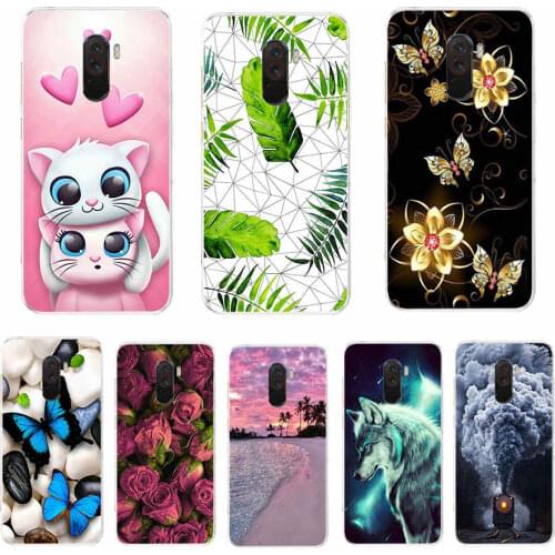 Phone Case For Xiaomi Pocophone F1 Global Case Pocofone F1 Silicone Soft TPU Back Cover For Xiomi Poco F1 Case